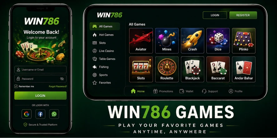 WIN786 Game Login
