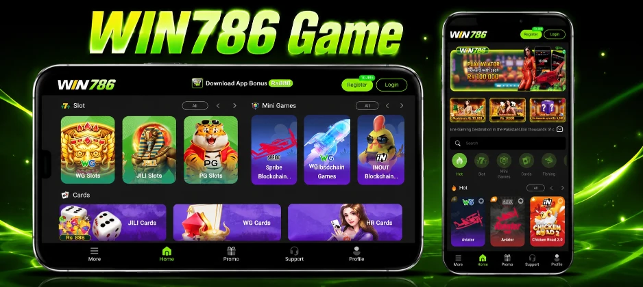 in WIN786 Slots game include Fortune Gems
Super Fruit
Volcanic Tiki
Crazy777