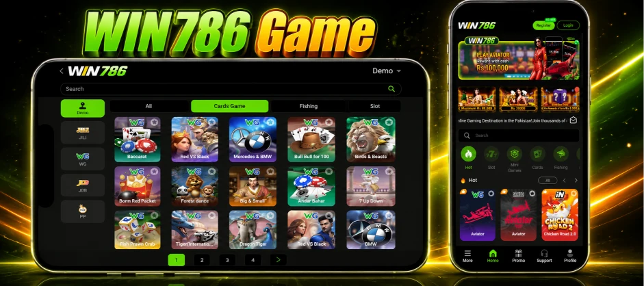 cards games in win786 game